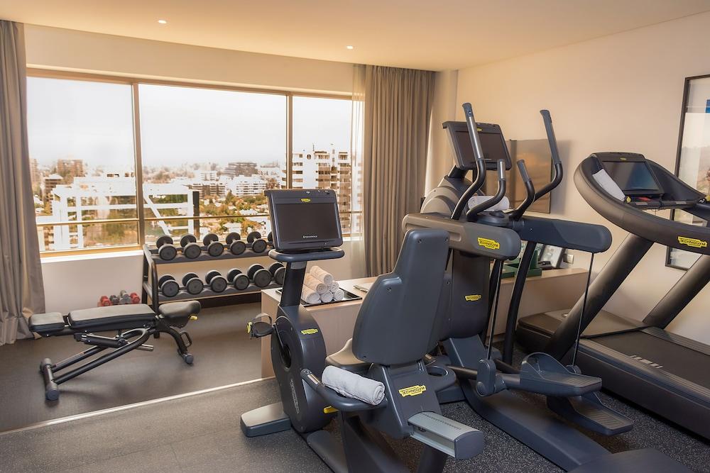 Mandarin Oriental, Santiago Hotel Bagian luar foto The gym at the hotel