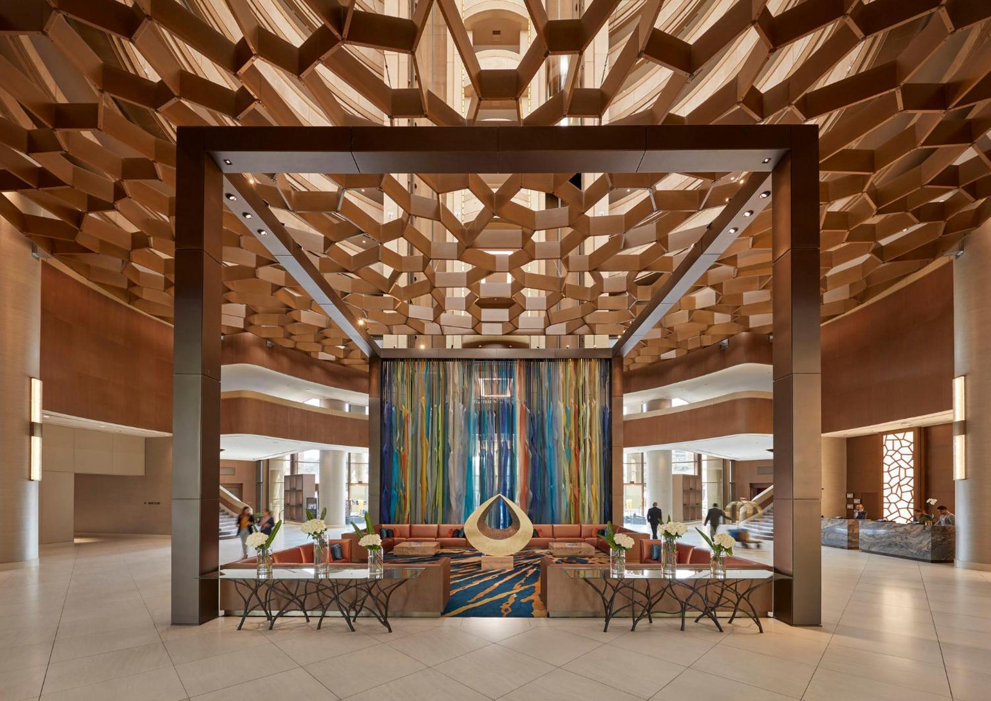 Mandarin Oriental, Santiago Hotel Bagian luar foto The lobby of the hotel